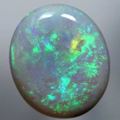 SOLID SEMI BLACK OPAL Bright crisp green with a hint of orange SEE VIDEO